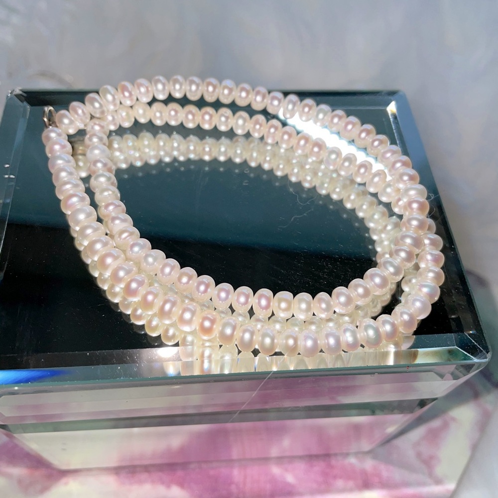 Double pearl bracelet